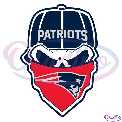 Patriots Skull Logo Svg Digital File New England Patriots Svg