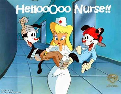 Well Helloooo Nurse Animaniacs Hello Nurse Spongebob Funny