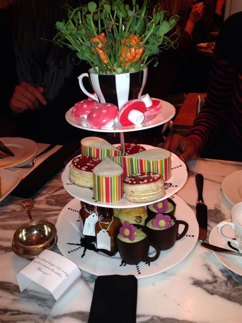 Mad Hatters Afternoon Tea At The Sanderson Hotel