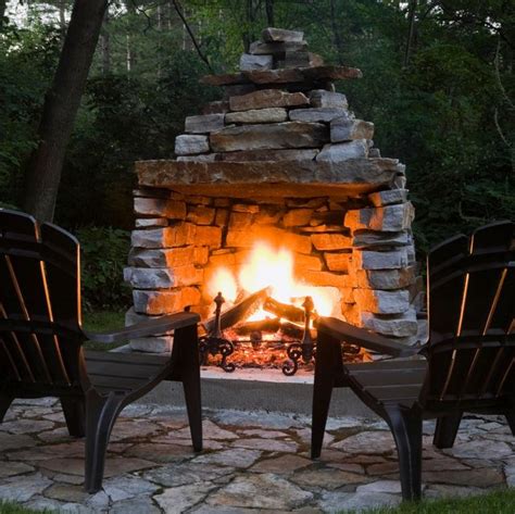 22 Cozy Diy Outdoor Fireplaces Fire Pit And Outdoor Fireplace Ideas