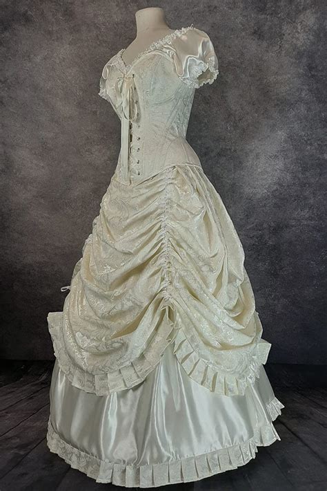 Victorian Wedding Dress Best Fitting Corset Victorian Wedding Dress