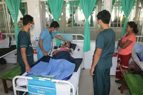 People Receive Medical Treatments At Military Hospitals Global New Light Of Myanmar