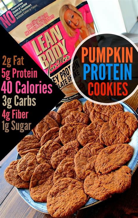 White chocolate pumpkin protein cookies. Low Carb/40 Calorie Pumpkin Protein Cookies - Simply Taralynn