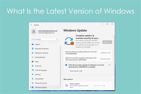 What Is The Latest Version Of Windows How To Upgrade Minitool