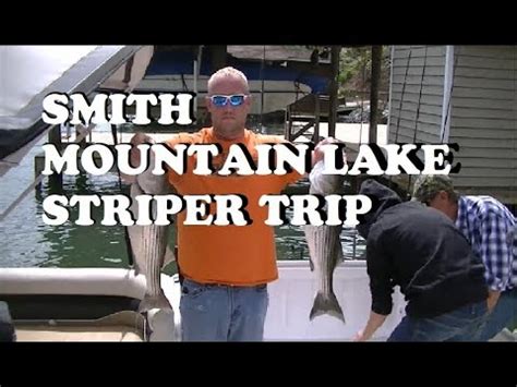 Bassfishing #fishing #spottedbass i love to fish my home lake, lewis smith lake. Striper Fishing At Smith Mountain Lake - YouTube