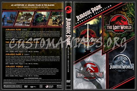 Jurassic Park Franchise Collection Dvd Cover Dvd Covers And Labels By Customaniacs Id 225294