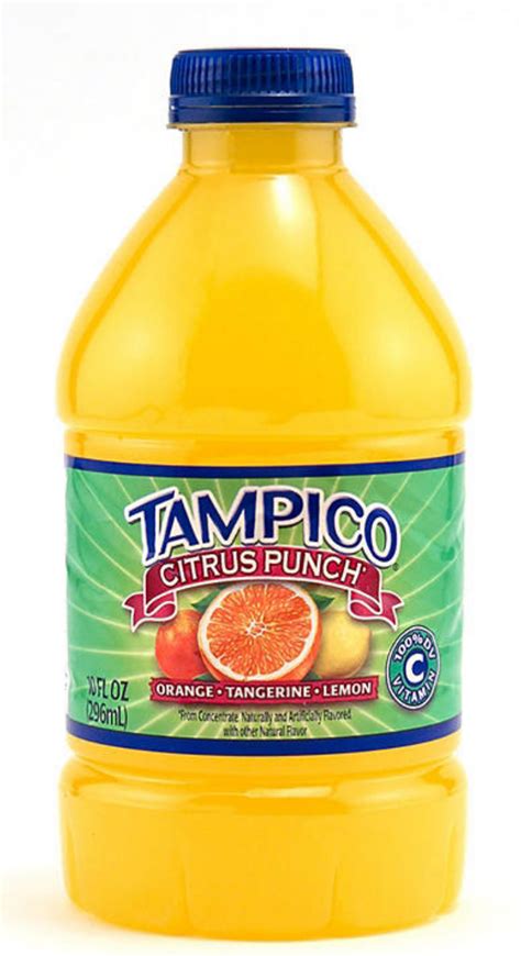 Tampico Citrus Punch Juice 24 Pack 24 X 10 Oz —