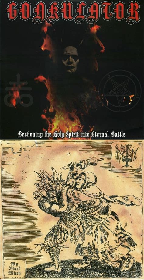 Old Pagan Gonkulator Beckoning The Holy Spirit Into Eternal Battle My Black Witch