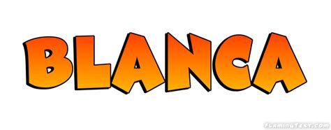 Blanca Logo Herramienta De Diseño De Nombres Gratis De Flaming Text