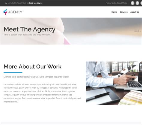 Agency About Us Page The Landing Factory