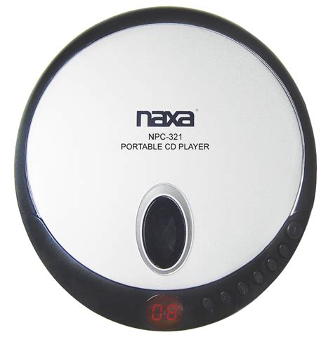 Slim Personal Compact Disc Player Naxa Electronics