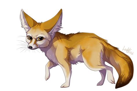 Fennec Fox By Ladyfiszi On Deviantart Fox Illustration Fennec Fox
