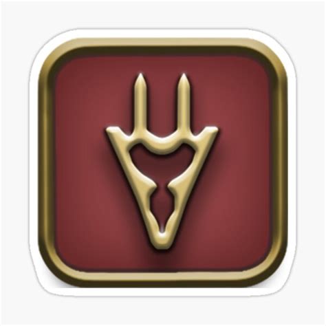 Dragoon Drg Job Icon Ffxiv Sticker For Sale By Seasaltkiss Redbubble