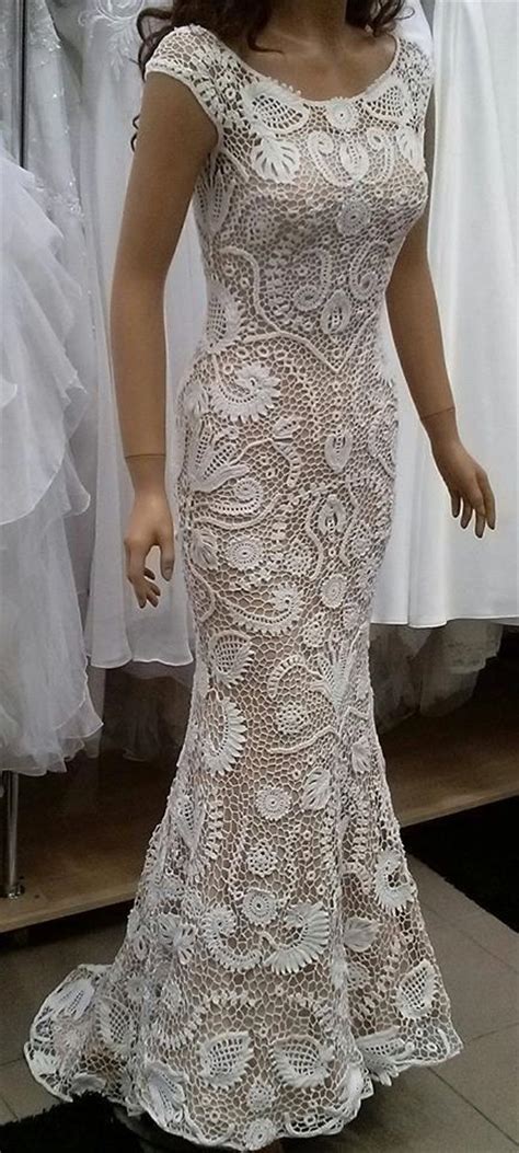Unique Irish Crochet Wedding Dress Custom Made 2480620