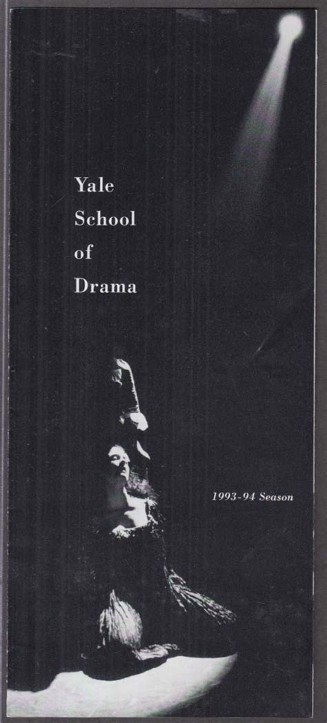 Yale School Of Drama 1993 1994 Season Mailer