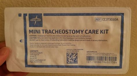Medline Mini Tracheostomy Care Kit Trach For Sale In Palmdale Ca
