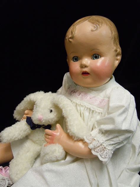 Vintage Composition Ideal Baby Doll 1940s Restored Large 24