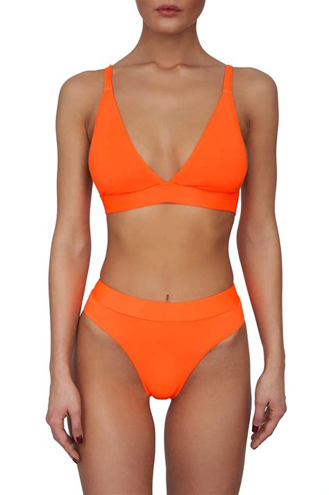 Neon Orange Bali Bikini Shop