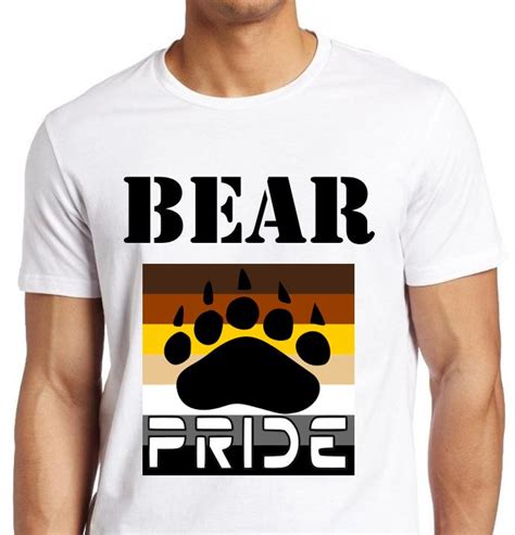 Pin On Bear Gay Pride Tees