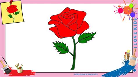 Dessin Rose 2 Comment Dessiner Une Rose Facilement Etape Par Etape