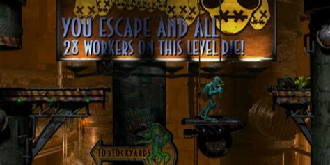 Oddworld Abes Oddysee Review Psone Push Square