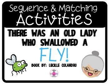 There Was An Old Lady Who Swallowed A Fly Sequencing And Matching