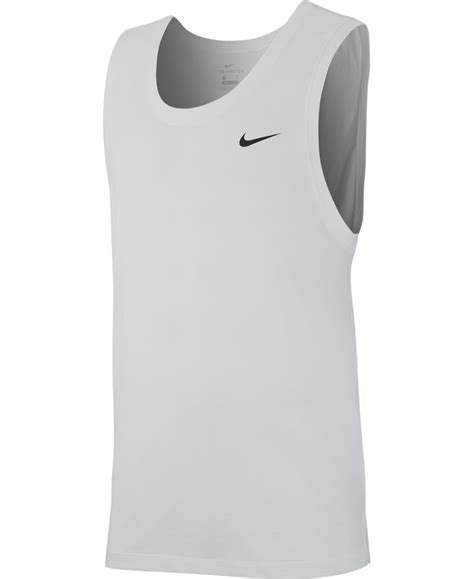 Nike Dri Fit Mens Activewear Tank Top Logo Print Sleeveless 2xl