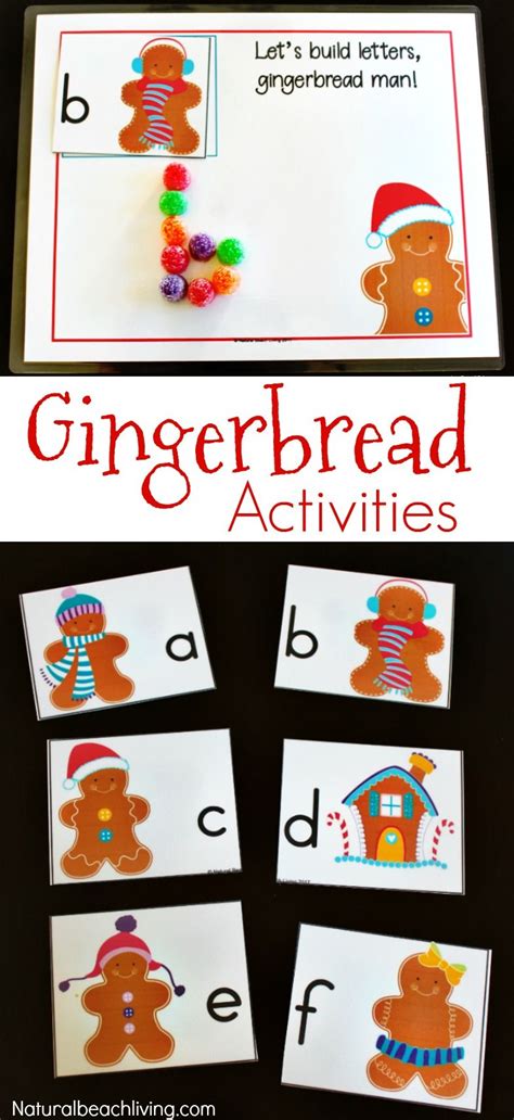 The Best Kindergarten And Preschool Gingerbread Theme Lesson Plan Natural Beach Living