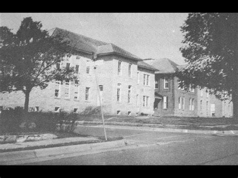 Here Is A Photo Of The Original Batesville High School Building It Was