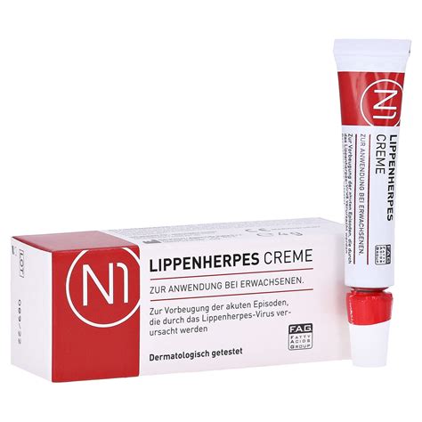 N1 Lippenherpes Creme 2 Gramm Online Kaufen Medpex