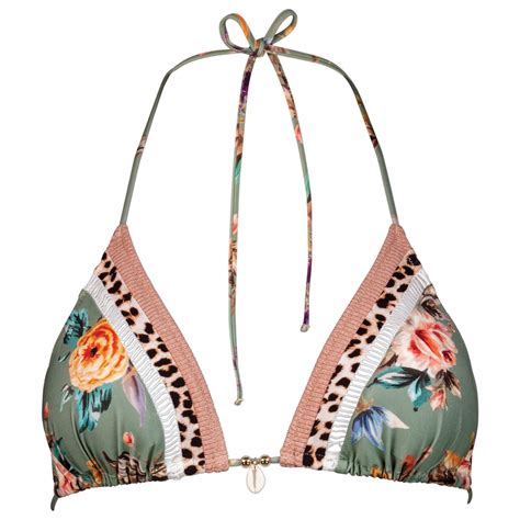 Watercult Boho Blossom Triangle Top Bikini Top Damen Online Kaufen