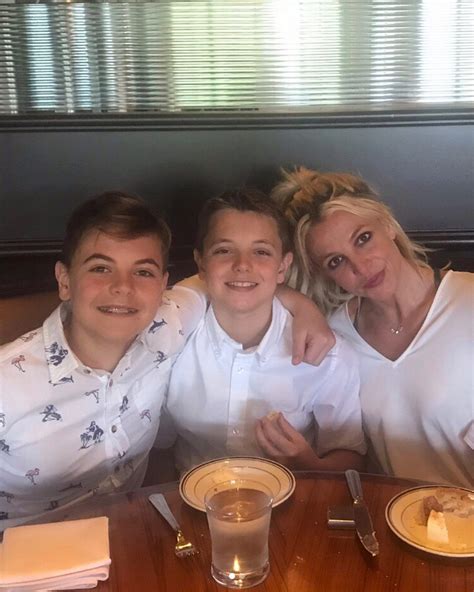 Britney Spears Says Sons Jayden And Sean Are Bigger Than Me Now
