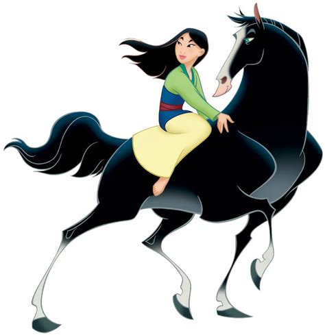 Mulan And Her Horse Khan Mulan Disney Horses Mulan Disney