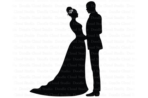 Wedding Clipart Black Couple 10 Free Cliparts Download Images On