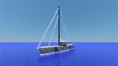 Modern Sailing Yacht Minecraft Map