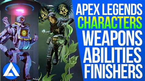 Apex Legends All Character And Weapon Options Legendary Skins