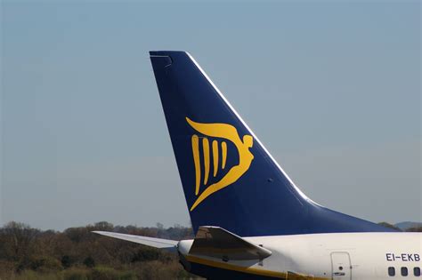 Ryanair Airline Ireland Aeroplane Tail Ryanair Airline Company Airline