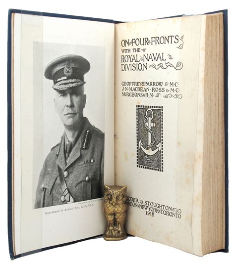 On Four Fronts With The Royal Naval Division By Sparrow Geoffrey Ross