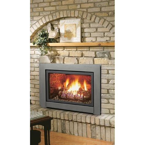 Kingsman Fireplaces Direct Vent Recessed Wall Mounted Natural Gas