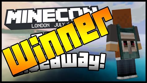 Minecon 2015 Cape Winner Youtube