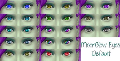 Stars Sugary Pixels Moon Glow Default Eyes Sims 4 Downloads