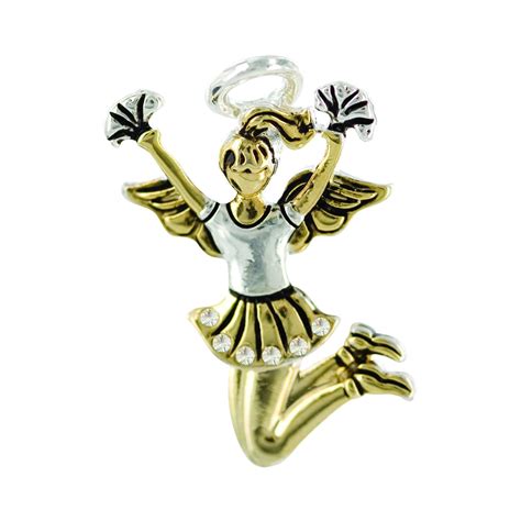 Wings And Wishes Angel Tac Pin Cheerleading Angel