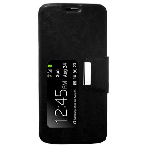Funda Flip Cover Negra Para Nokia Lumia 630635 Pccomponentes