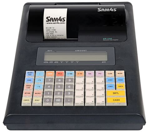 Sam4s ER-230 BEJ Portable Cash Register - Low Price & Fast Delivery