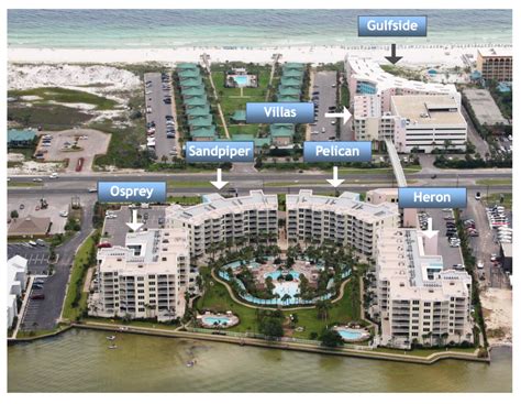 Condo Rentals Places To Stay Floridas Emerald Coast Map Of