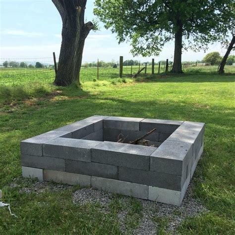 Diy Cinder Block Fire Pit Ideas Plans Pros And Cons