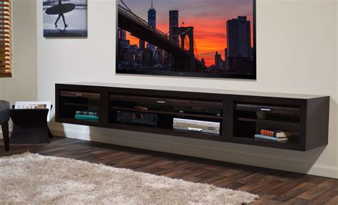 I'm trying to figure out how to do floating shelf that when said and done, is only 2 inches thick. modern entertainment consoles - Google Search | Tv stand and entertainment center, Diy ...