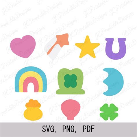 Lucky Charms Svg Lucky Charms Clipart Etsy Nederland