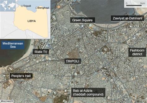 Bbc News Key Maps Of Libya