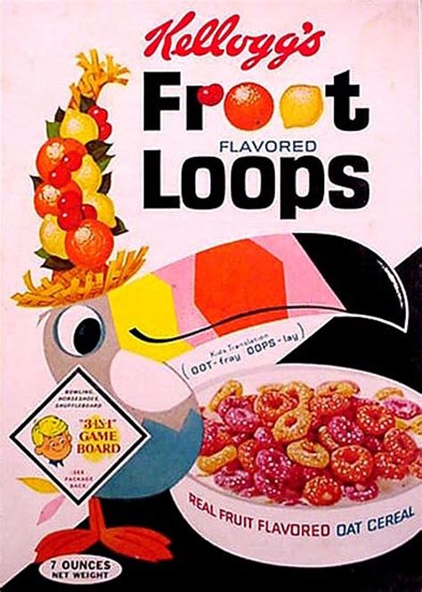 Vintage Cereal Boxes With Awesome Box Art Cereal Cereal Box